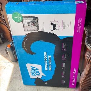 Dog cage large 70 lbs